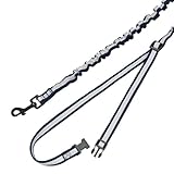 Nobby Joggingleine Elastic blau L: 80/120 cm, B: 25 mm, Hüftgurt max. 105 cm