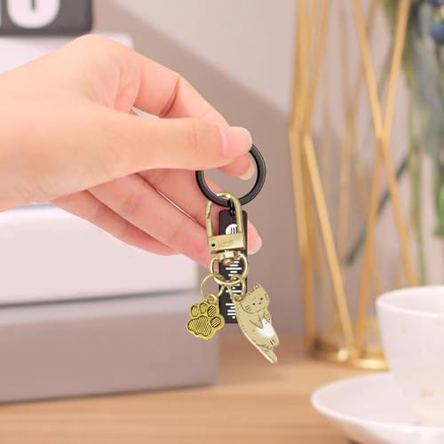 Amazon.co.jp: 猫キーホルダーチャーム | かわいい子猫のキーチェーン