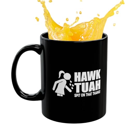 Tazas de de cerámica, taza de Spit That Thang, tazas de té temáticas de gran calibre, divertidas tazas de para vacaciones de Halloween