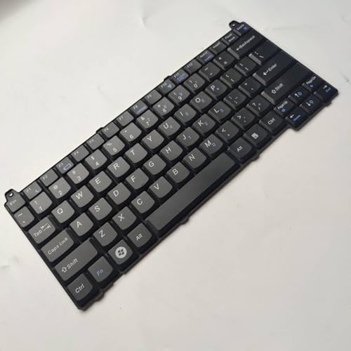 Clavier portable Dell Vostro 1310 1510 touches usées US - 3