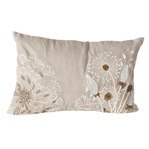 BOLTZE Finna Kissen Floral beige 60cm