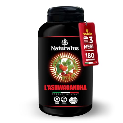 Ashwagandha Compresse Alta Potenza 50:1 Qualità Premium