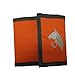 Aventik High Grade10 Pockets Fly Fishing Leader Tippet Line Wallet Leader Case Tippet Storage Fly Fishing Great for Pre-Tied Carp and Catfish Rigs（Orange