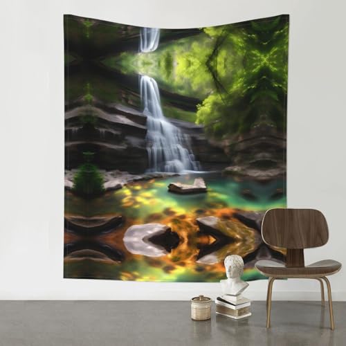 Tapisserie Waterfall Views pour une déco de chambre nature et zen
