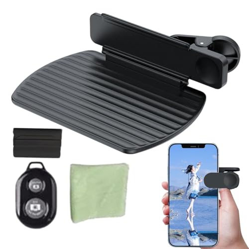 YNPQTDS Clip de espejo para smartphone, soporte de espejo con clip para cámara de smartphone, agarre estable, accesorio reflectante para influencers Vlogger Creator
