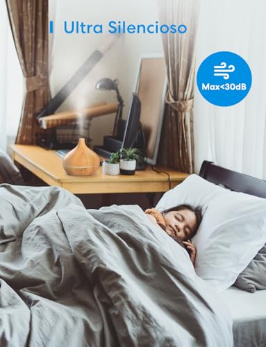 Meross Smart Humidificador Pequeño | 400ML & Sin BPA | Función de Temporización | Control por Voz y Control Remoto | Inteligente Difusor de Aromas | Compatible con Apple Home, Alexa y Google Home - imagen 9