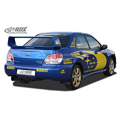 Diffusor U-Diff tuning trasero para Subaru Impreza GD WRX 2005-2007 RDX Racedesign PU 2