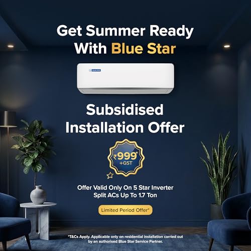 Blue Star 1 Ton 5 Star Smart Inverter Split AC view 9