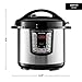 Gourmia GPC800 8 Qt Digital Multi-Mode SmartPot Pressure Cooker | 13 Cook Modes | Removable Pot | 24-Hour Delay Timer | Automatic Keep Warm | LCD Display | Pressure Sensor Lid Lock | Recipe Book