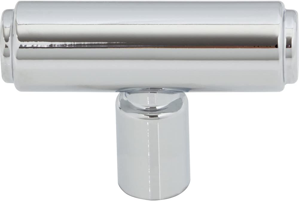 Top Knobs Clarence T-Knob 2 Inch Polished Nickel