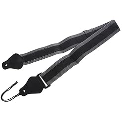 FASE Sangle de Guitare Électrique Noire avec 2 Médiators Sangle de Guitare Clip de Guitare Acoustique Sangle de Basse - Les Beatles, Paul McCartney, John Lennon, RIngo Starr, George Harrison FASE Sangle de Guitare Électrique Noire avec 2 Médiators Sangle de Guitare Clip de Guitare Acoustique Sangle de Basse – Image 5