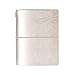 Erin Condren On The Go Folio - Champagne, Small Size Holder Case to Protect Your Petite Planners and Petite Journals for Travel. Stylish and Easy Elastic Band Enclosure