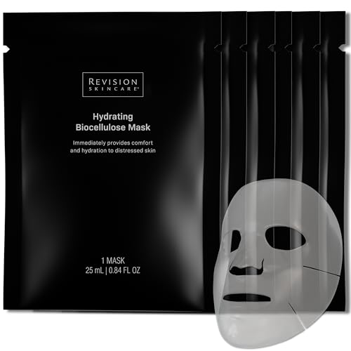 Revision Skincare Hydrating Biocellulose Mask, Soothing Treatment...