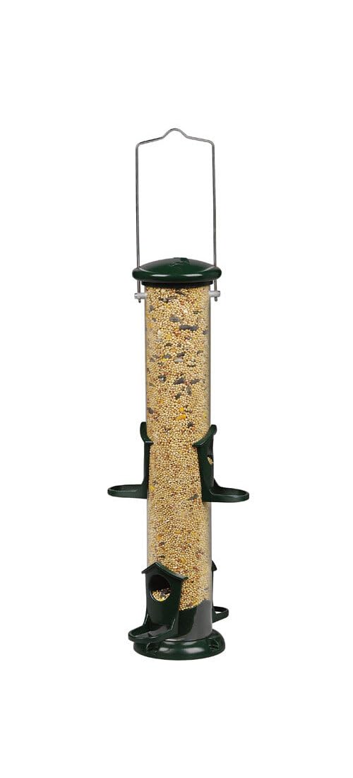 Amazon.com : Woodlink NATUBE6 Audubon 4 Port Mixed Seed Tube