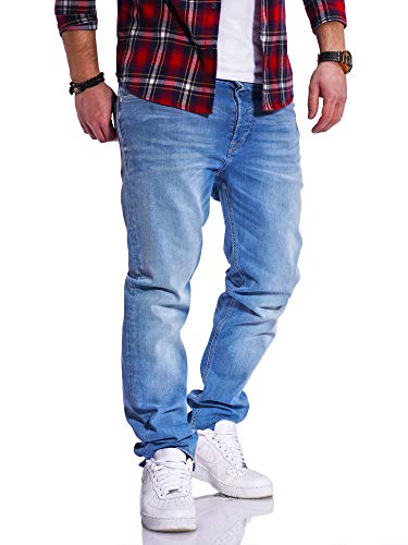 JACK & JONES Herren Jeans Clark ARIS Regular Fit Straight Leg Denim...