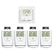 Produktbild Homematic IP Smart Home Set Heizung mit 4X Heizkörperthermostat und 1x Wandthermostat