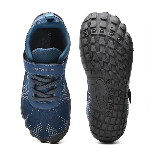 Image of Impakto Barefoot Rooted Wide feet Shoes for Men | Lightweight Running & Training Shoes with Soft Sole & Superior Grip | Running, Jogging Regular Gym Shoes for Men