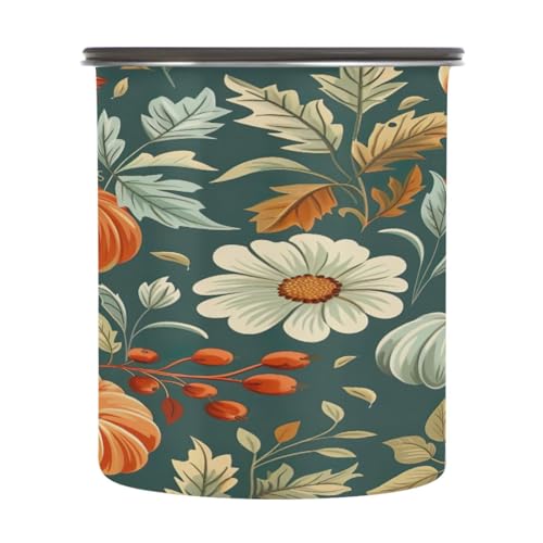 Contenedor de café hermético de acero inoxidable 17oz miniatura 2