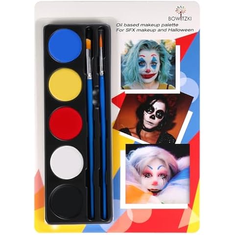 Bowitzki 5-Colour Halloween Makeup Palette Cover