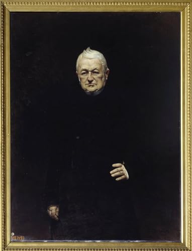 Pintura de Adolphe Thiers en lienzo 60x90cm: arte exclusivo y refinado
