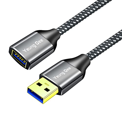 USB 3.0 Extension Cable 2M,5Gbps High Speed Data Transfer USB 3.0 Type A Male to Female Extension Cord,USB Extension Lead Compatible with USB Flash Drive - Image 2