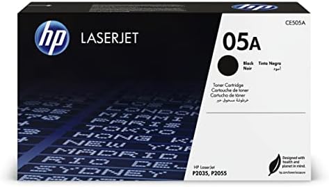 HP CE505X 05X High Yield Original LaserJet Toner Cartridge, Black, Single Pack