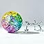 60mm_crackle Glass Sphere
