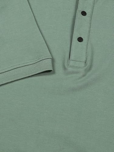 Image of Thomas Scott Men's | Solid | Half Sleeve | Regular Fit | 100% Cotton | Polo Collar | Button Closer | Casual Tshirt