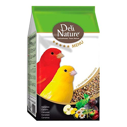 DELINATURE Mixtura para Canarios Menú 5*, 2,5 kg, Pájaros