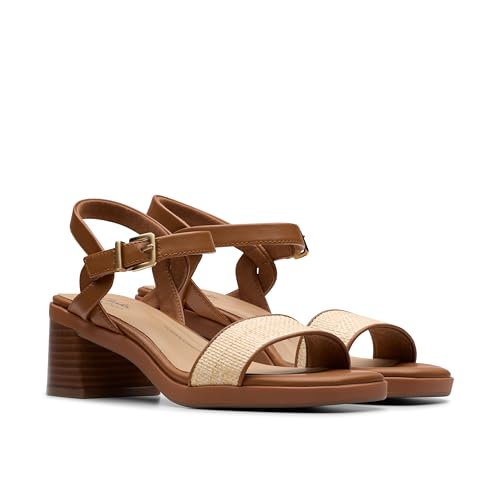 Clarks Clarks Women Jaylan Ray Natural Interest Leather 8.5 Medium