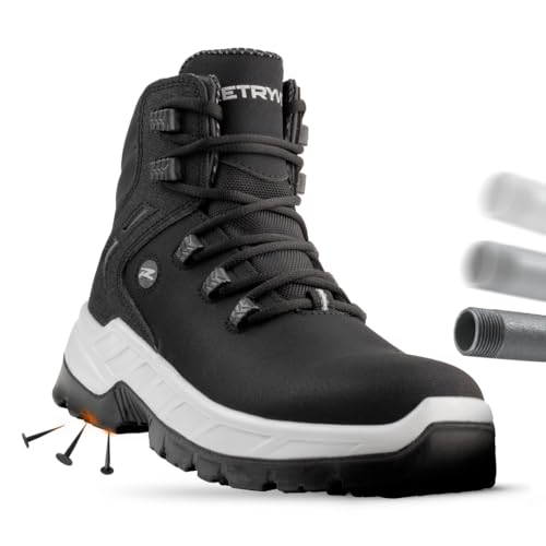 ATILA Plus Ultra Work Boots | Made in Mexico | Waterproof, Slip, Oil & Abrasion Resistant | Safety Footwear for Construction, Industrial & Heavy-Duty Jobs