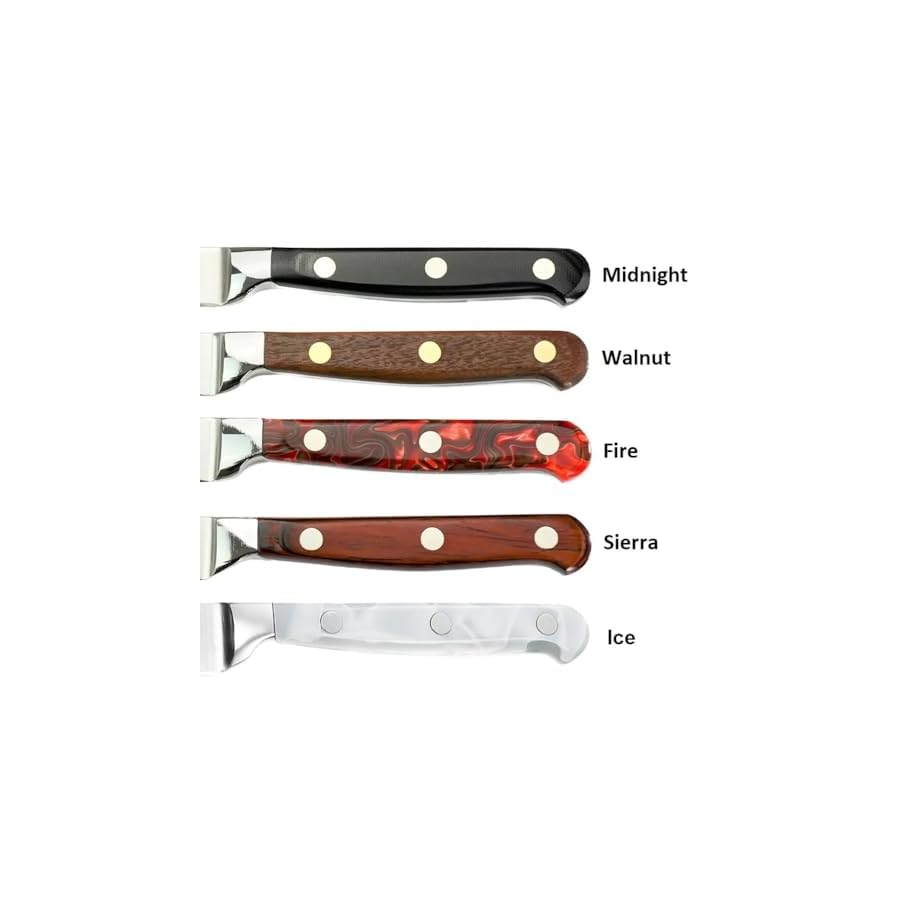 Lamson Knife Set with - 3 Piece (Walnut)