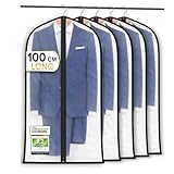 LA QUALITÉ DE LA MARQUE QUI DURAIT - Faites confiance à la housse de vetement homme et femme de haute qualité de FiRiO comme compagnon de longue durée à vos côtés, comme déjà plus de 50.000 autres clients satisfaits de la housse vetements !