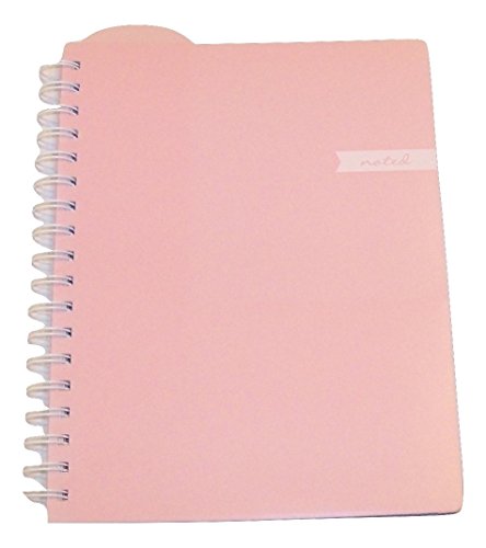 Studio C Carolina Pad College Ruled Executive Notebook, Noted (Soft Pink, 8 Inches x 9.75 Inches, 100 Sheets, 200 Pages)