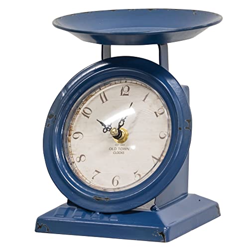 Overstock Vintage Navy Old Town Scale Clock