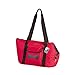 Doogy Sac de Transport Souple pour Chien Rouge Motif Osy, Dimensions : 50 x 30 cm - h. 33 cm
