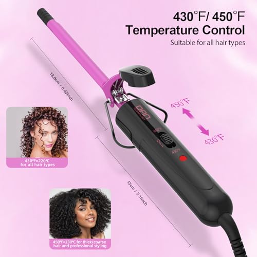 3/8 Inch Ceramic Small Curling Iron