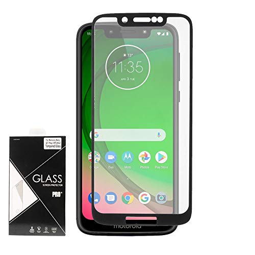 Z-GEN - for Motorola Moto G7 Play, G7 Optimo XT1952/DL - Tempered Glass Screen Protector - Black Frame