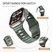 Sport Silicone Bands Compatible with Apple Watch Band 49mm 46mm 45mm 44mm 42mm 41mm 40mm 38mm, Soft Waterproof Replacement Strap for iWatch Series 11 10 9 8 7 6 5 4 3 2 1 SE 3 2 1 Ultra 3 2 1 Men Women