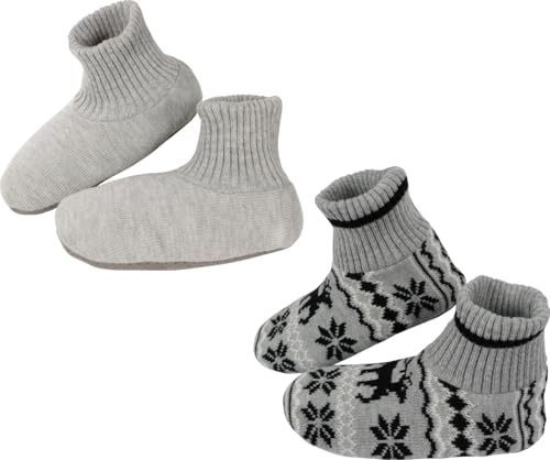 Image of BenSorts Fuzzy Slipper Socks for Women Non Slip House Socks with Grips Gifts