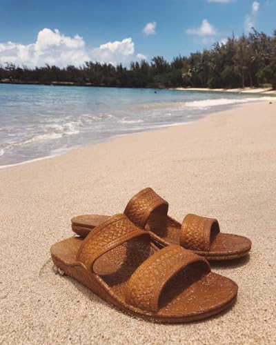 Image of J-Slips Kids Sandals - Comfortable Boys and Girls Jesus Jandals for Beach and Summer - Waterproof Hawaiian Slides in 12 Colors, Sandalias