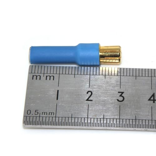 Conectores de bala de 6 mm a 4 mm con ajuste de alta precisión para ESC 5