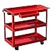 Produktbild Werkstattwagen Werkzeugwagen Rollwagen Langlebiger Auto-Reparatur-Werkzeug Trolley Mobil Dreigeschossige Trolley Multifunktionsauto-Regal Schrank Werkbank Hardware Teile