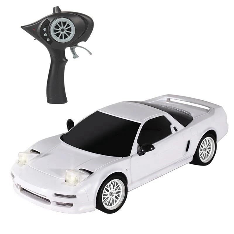 Image of KIZJORYA LDRC 1 /18 Rx7 RC Racing Car RWD Gyroscope Wireless Control Drift Vehicles LD1802 Light System Motor Servo ESC for Hobby(White)
