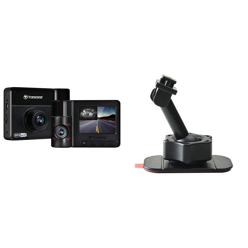 アクセサリー dashcam drivepro 550 Amazon.com: Transcend DrivePro 550 Dual Lens Dash Camera Dashcam