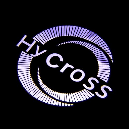 Image of KMH Ghost Shadow Light LED Projector Light Compatible with Toyota Hycross Matrix Design | Warning Anti Rear end Collision | 3D Welome Sensor Car Door Entry Logo Puddle Lamp Light - Pack of 1
