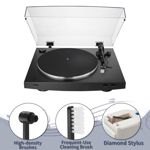 Image of 2 Pcs ATN3600L-ATN3600LC Record Player Needle - Diamond Conical Replacement Stylus Compatible with Audio-Technica AT-LP60 Series, AT-LP60X, AT-LP60XBT and Sound Burger Turntable