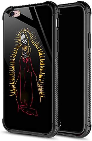CARLOCA iPhone 6S Case,Holy Death iPhone 6 Cases for Girls Boys,Graphic Design Shockproof Anti-Scratch Drop Protection Case for Apple iPhone 6/6S