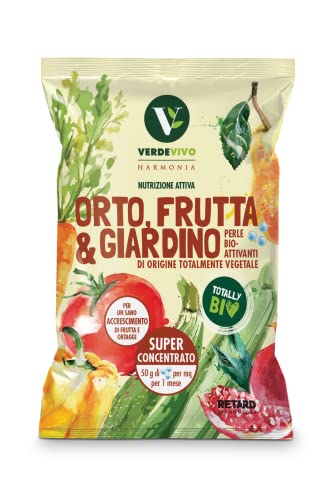 VerdeVivo Harmonia Orto, Frutta e Giardino. Perle bio attivanti di origine totalmente vegetale, superconcentrate