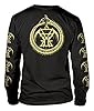 Plastic Head Cattle Decapitation 'Reaper Ramirez' (Black) Long Sleeve Shirt (Small) #1